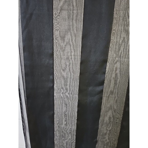 Nwt Bill Blass Vintage 100% Silk Black Cheetah Print Rectangular Scarf 52 X 12 - Picture 2 of 7